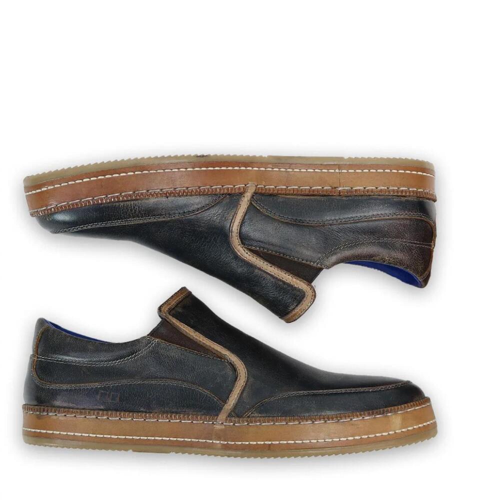 NEW BEDSTU men's freestyle shoes in black lux tan rustic - Picture 3 of 3